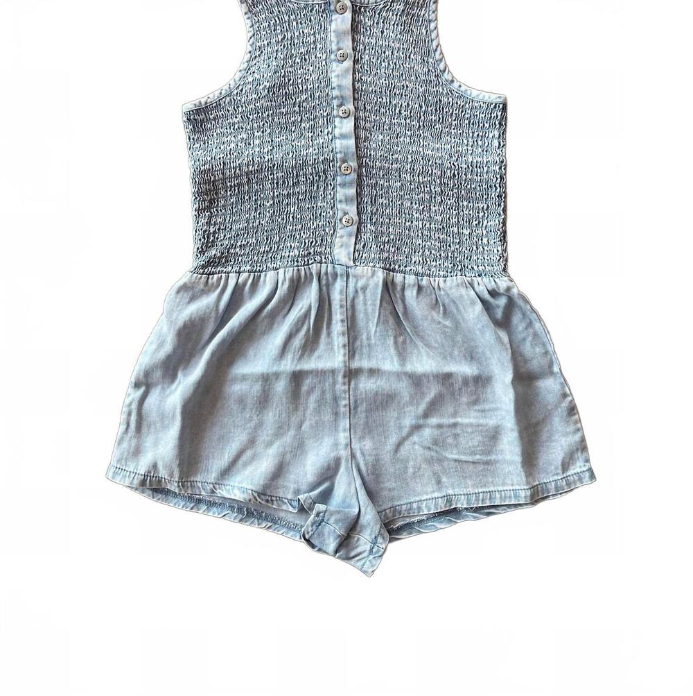 NEW SPLENDID kid's out wash romper in white